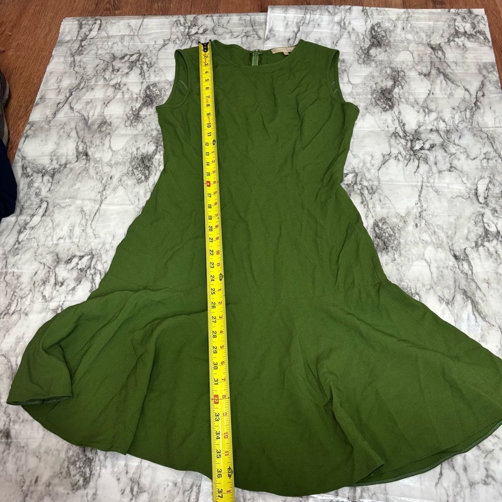 Michael Kors made in Italy Grass Green Sleeveless Mini Dress Classic size 6 - Picture 8 of 8